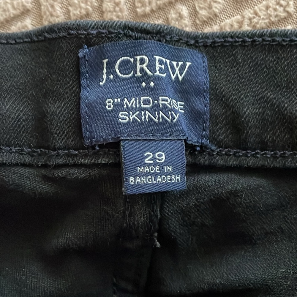 JCrew Factory Black Jeans NEW - Picture 3 of 4